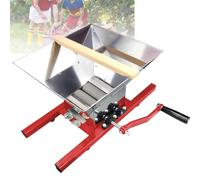 Manual Juicer Grinder, 7L Fruit and Apples Crusher, Portable Scratter Pulper for Home Brewing & Cider Pressing, with Handle