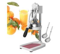 Manual Juicer Hand Press - Stainless Steel Orange Juicer Extractor for Easy Citrus Juicing