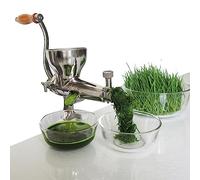 Manual Juicer,Wheatgrass Juicer Extractor,Can be Fixed on the Table,For Juicing Wheat Grass Celery Kale Spinach Parsley Pomegranate Apple Grapes Fruit Vegetable, LJJY-KK