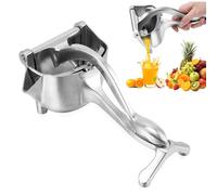 Manual Juicers, Squeezing Fruits Manual Juicer, Aluminum Manual Press Juicer, Portable Manual Juicer Hand Press Lever, Easy Squeeze & Quick Juice, for Extraction of Pomegranates, Citrus & Fruits