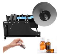 Manual Labeling Applicator with Adjustable Hand Crank, Includes Protective Brackets for Secure Application on Various Surfaces