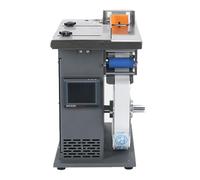 Manual Labeling Machine, Adjustable Hand Label Applicator for Jars, Cans, Cosmetics & Food Industry, Fits 10-130mm Labels, Ideal for Home & Business Use