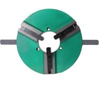 Manual Lathe Chuck,300mm D300 3-Jaw Welding with Handle-Adjustable Clamping Range 80-280mm for Wood Lathes and Machine Tools,1pcs.