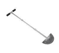 Manual Lawn Edger Half Moon Edger Lawn Tool Grass Edge Trimmer with Serrated Non-Slip Handle for Driveways Sidewalks Gardens
