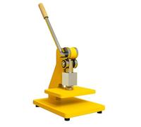 Manual Leather Cutting Machine, Heavy Duty Flatbed Die Cutter, Adjustable Height for Punching, Embossing & Crafting, Ideal for Leatherwork & DIY Projects