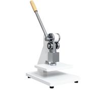 Manual Leather Cutting Machine, Heavy Duty Flatbed Die Cutter, Adjustable Height for Punching, Embossing & Crafting, Ideal for Leatherwork & DIY Projects