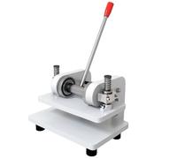 Manual Leather Die Cutter and Embossing Machine for DIY Leathercraft, Multi-directional Material Entry and Exit, 0.1-12MM Cutting Thickness