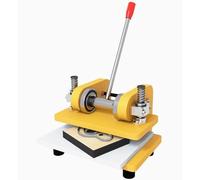 Manual Leather Die-cutting Machine, Achieving Precise Cutting and Efficient Feeding/discharging, Suitable for Leather Craft Enthusiasts