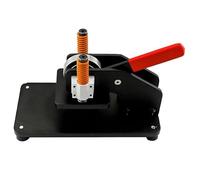 Manual Leather Die Cutting Machine-Heavy-Duty 1 Ton Press Tool with 45mm Stroke for Easy Operation in DIY Crafts and Leatherwork