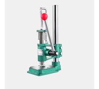 Manual Leather Punching Machine with Chuck Head, Low Noise Arbor Press for DIY Craft Projects