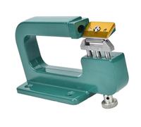 Manual Leather Skiver Splitter Machine Thinning Tool for Leathercraft Edge Beveling Adjustable Thickness DIY Leather Working