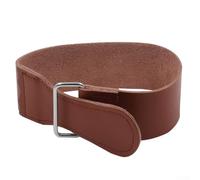 Manual Leather Strop for Sharpening and Honing Straight Razors Knives and Chisels, Wood Handle with Clasp Hook, Double Sided for Coarse and Fine Use