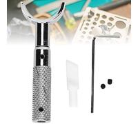 Manual Leather Swivel Knife, Leather Goods Leather Tools Ceramic Leather Carving Blade White Tool Set, Leather Tools (#5)