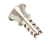Manual Lemon Drill Squeezer 304 Stainless Steel Silver Thickened Hand Juicer Trumpet Shaped Pouring Nozzle Durable Practical Easy Use Compact Size for Home Kitchen