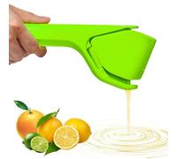 Manual Lemon Squeezer, Easy-to-Use, Very Sturdy, Lemon Juicer Squeezer to Squeeze Lemons, Yellow, HomeyVenture