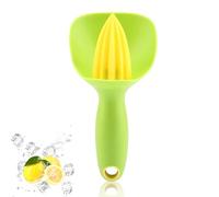 Manual Lemon Squeezer, Ergonomic Mini Juicer Hand Press for Household Kitchen Tools(Green)