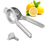 Manual Lemon Squeezer, Hand Press Lemon Juicer, Citrus Hand Press Juicer, Handheld Juice Maker for Oranges or Limes, Hand Held Juice Maker, Dishwasher Safe