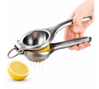 Manual Lemon Squeezer, Heavy Duty Hand Press Citrus Juicer, Sturdy Metal Lime Squeezer, Easy to Clean Orange Juicer for Citrus Fruit