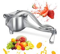 Manual Lemon Squeezer, Lemon Squeezer Juicer, Citrus Juicer Handheld, Lemon Juicer, Stainless Steel Juicer,Citrus Press Manual Juicer Fruit juicer Juice squeezer Orange Juice Hand Press (L-7.8in)