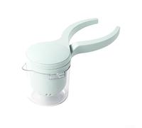 Manual Lemon Squeezer Manual Juicer Hand Press Handheld Lemon Juicer Squeezer for Kitchen,Ergonomic Manual Citrus Press for Lemon Lime Compact, Easy Squeeze Clean, Dishwasher Safe(green)