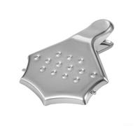 Manual Lemon Squeezer Stainless Steel Citrus Press for Limes Oranges - Heavy Duty Fruit Juicer with High Yield Grooves - Compact Kitchen Tool 12x9cm