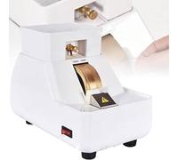 Manual Lens Edger for Optical Grinding, Spectacle Lens Edging Machine, Includes Removable Sink and Adjustable Water Valve, Low Noise and Vibration, Ideal for Resin and Glass Processing
