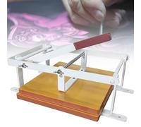 Manual Letterpress Printing Machine, Adjustable Height for Versatile Print Making, Ideal for Artists and Crafters