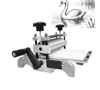 Manual Letterpress Printing Machine, Slab Roller with Adjustable Height 5 cm Roller for Etching and Studio Printmaking