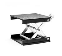 Manual Lift Platform for Woodworking - Adjustable Lifter Bracket Plate, Carpenter Tool for Machinery, Silver h, Ideal for Precis Lifting and Support