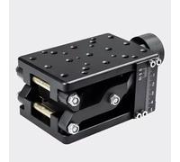 Manual Lift Platform with Scale Ruler - Precis Cross Roller Linear Table for Micro Lab Equint & Scientific Research - Adjustable Height & Stable Design