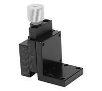 Manual Linear Stage Z Axes Dovetail Sliding Table Trimming Platform High Precision Aluminum Alloy Displacement Platform for Laboratory Testing Mechanical Equipment 25 x 25mm