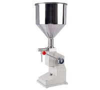 Manual Liquid Filling Machine, Adjustable Paste Bottle Filler, Stainless Steel, 5-50ml Capacity for Liquid & Paste Applications, Ideal for Home & Small Business Use