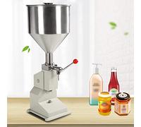 Manual Liquid Filling Machine for Bottles, 5-50ml & 10-100ml Adjustable Filler, Efficient Paste Dispenser, Ideal for Home and Small Businesses