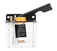 Manual Lubricating Oil Pump, 650CC 4mm Right Hand Operated Lubrication Oiler, Manual Grease Lubricator Pump, for CNC Punching Lathe, Cutting Milling Machine (H-5R)