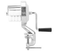 Manual Macaroni r, Less Steel Noodle Press, Hand Cranking Noodles Pressi with Handle, Macaroni for Home, DIY Pasta r