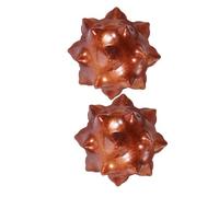 Manual Massage Ball ABS Roller Brown for Hands and Forearms | Trigger-point Pressure, Portable Design, Home or Gym Use, for Adults and Musicians