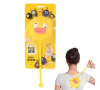Manual Massage Hammer, Body Massager - Plush Massage Hammer, Cute Manual Massager, Soft Cartoon Hammer Stick, Knock Massager Massage Stick for Body
