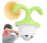 Manual Massage Roller, Body Ball Massager, Massager in Flower Pot Shape, Cute Innovative Manual Mini Roller Massager for Stress Relief for the Cervical Spine, Neck