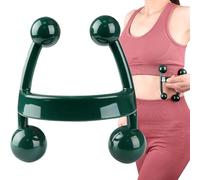 Manual Massage Tools | Portable Hand Held Back Massager with H-Shaped | Health Care Product, Lightweight Bodybuilding and Yoga for Birthdays, Mother's Day, Valentine's Day