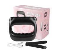 Manual Masseur - Muscle Masseur with Vibrations | Backward Massage Device | High Intensity Vibration | Rechargeable Device | Deep Muscle Relaxation for Feet, Neck