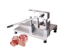 Manual Meat Bone Cutter, Heavy Duty Bone Cutter, Meat Chopper, All Steel Blade, for Beef Pork Lamb Fish Butcher