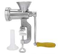 Manual Meat Grinder and Sausage Stuffer, Aluminum Alloy Sausage Maker Beef Mincer with Tabletop Clamp and Sausage Stuffing Tube