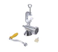 Manual Meat Grinder | Heavy - Duty Aluminum Alloy Hand Crank Mincer | Table Clamp Sausage Stuffer for Kitchen/Home/Restaurant | Fast Ground Beef & Dumpling Filling Maker