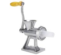Manual Meat Grinder, Metal Meat Sausage Stuffer, Hand Crank Meat Grinding Machine for Mincing Pork, Beef, Fish, Chicken, Pepper(1)