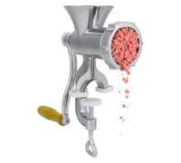 Manual Meat Grinder Sausage Stuffer Machine Stainless Steel Household Meat Grinder Household Aluminum Alloy Manual Sausage Mincer Grinding Machine Mill for Pork Beef Sausage Pepper Seasoning