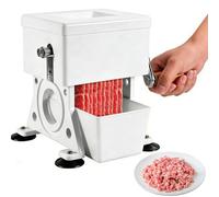 Manual Meat Slicer, Commercial Vegetable Cutter for Home Kitchen & Butcher, Adjustable 1.2-2.5mm, for Pork Lamb Beef
