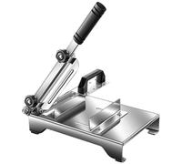 Manual Meat Slicer, Manual Meat Slicer - Frozen Meat Cutter Manual Lamb Slicer 0.2mm-8mm Stainless Steel - Beef Mutton Household Vegetable Slicer, Gad