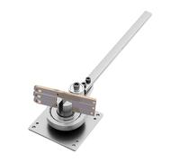 Manual Metal Bending Machine - Steel Handheld Labor-Saving Heavy-Duty Bender, Flat Iron Bending Machine | For Fabrication Copper Iron Aluminum Strips Heater Freezer Hose Core