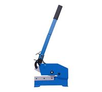 Manual Metal Shear Cutter, Heavy-Duty Bench Mounted Shearing Machine for Processing Hard Metal Plates, 200mm Cutting Capacity