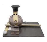 Manual Metal Stamping and Engraving Machine with Positioning Fixture and Large Worktable for Jewelry Making, Leather Craft, Woodworking